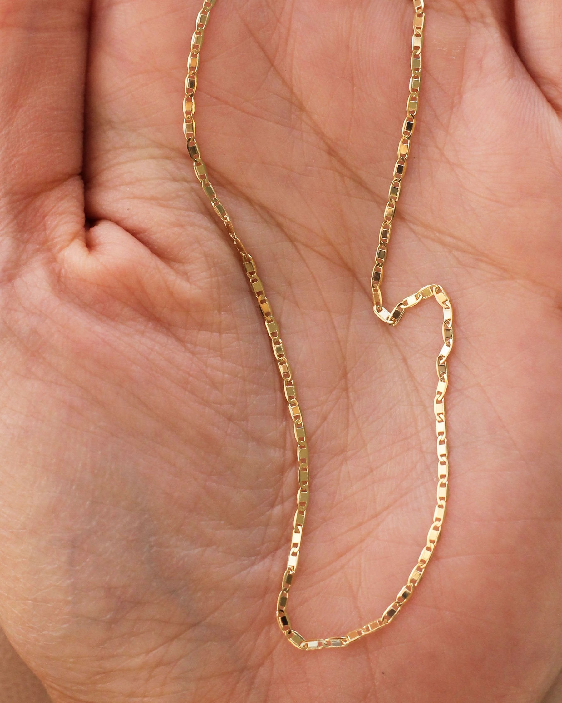 Mariner Chain- 14K SOLID GOLD Priscilla Ma Inc - Main Image
