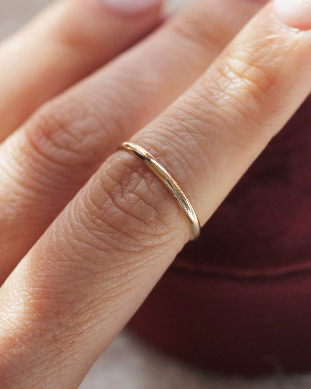 Sample B105 - 14K Solid Gold - Size 4.5