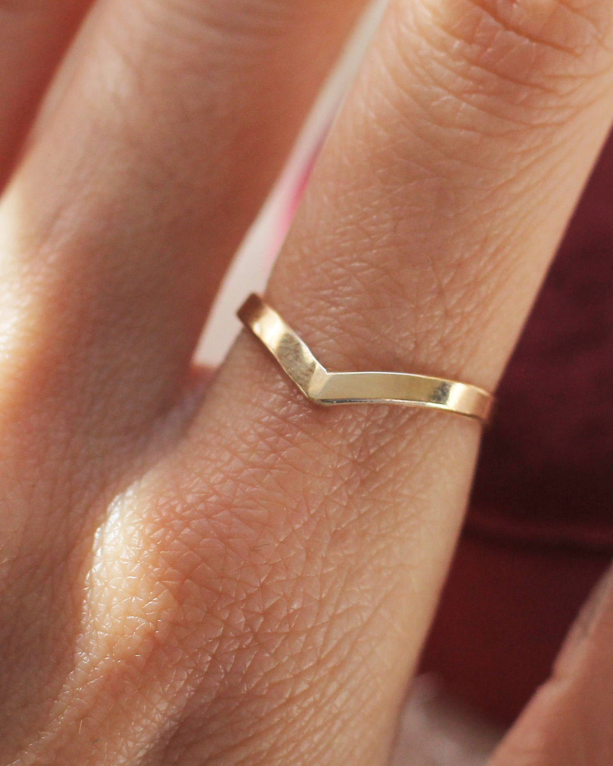 Sample B107 - 14K Solid Gold - Size 5.5