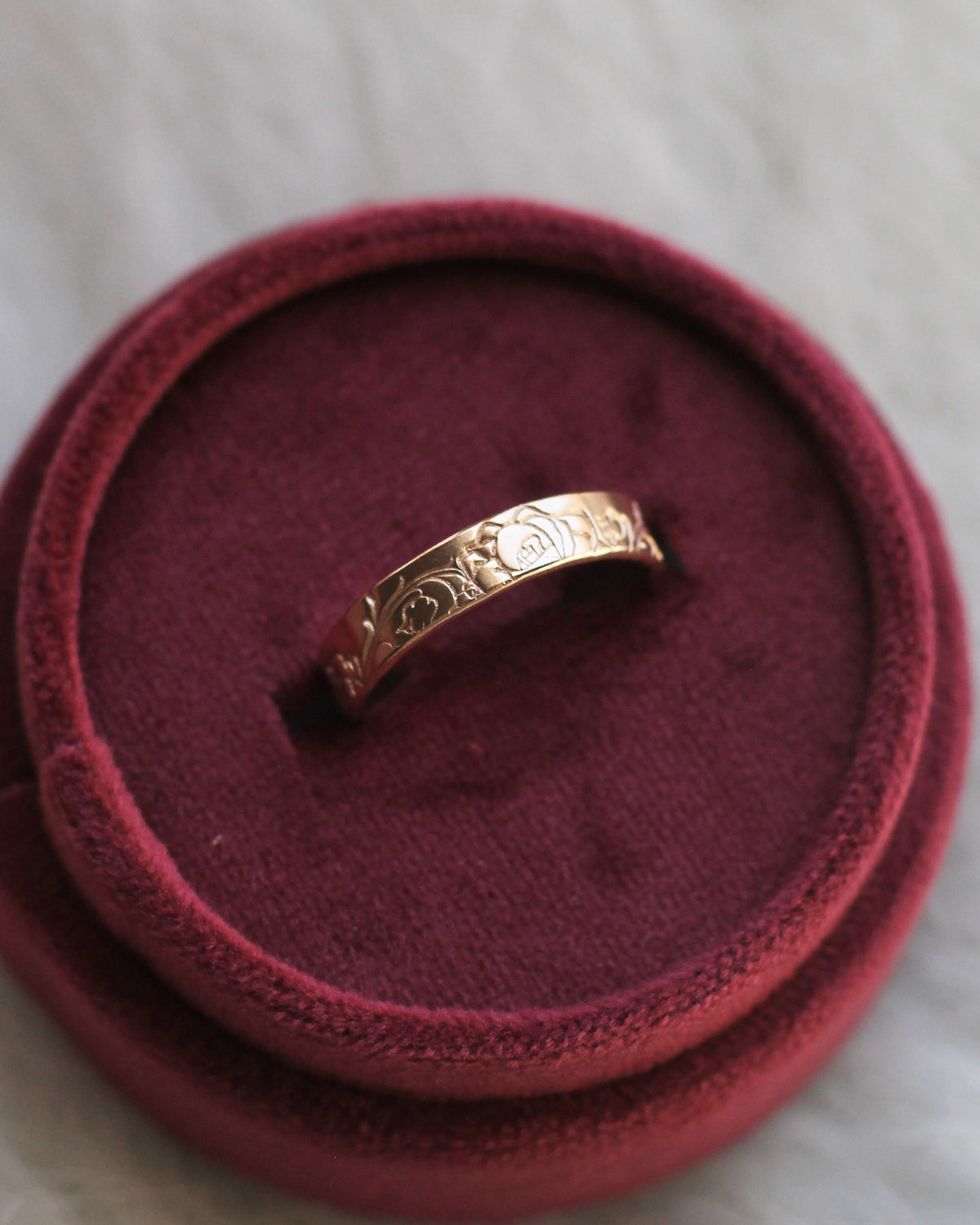 Sample B108 - May & June Birth Flower Ring - Size 6.5