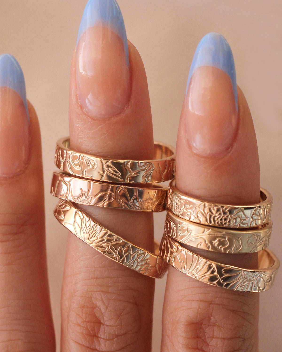 R1323 - Birth Flower Ring