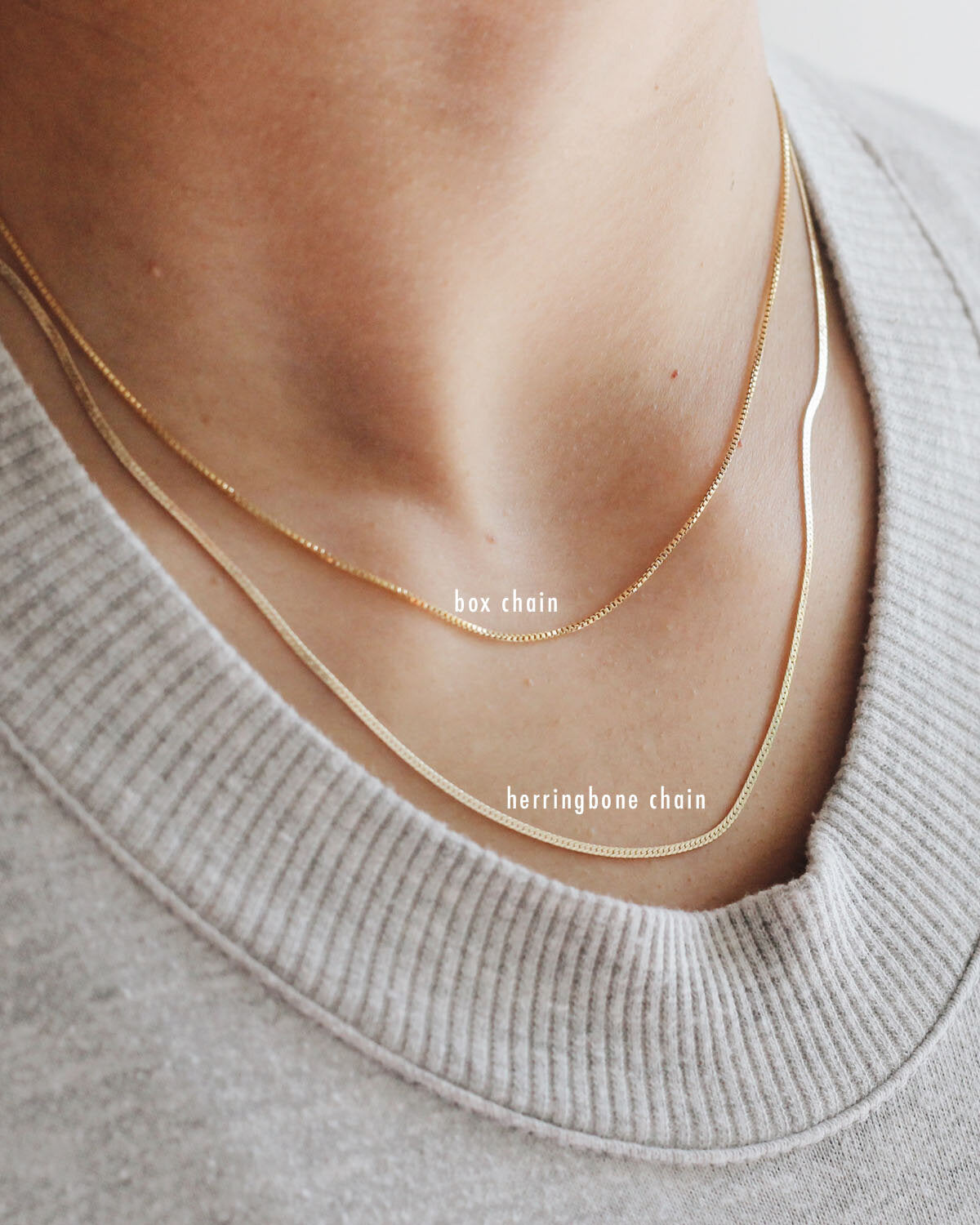 N1201 - Gold Filled Box Chain