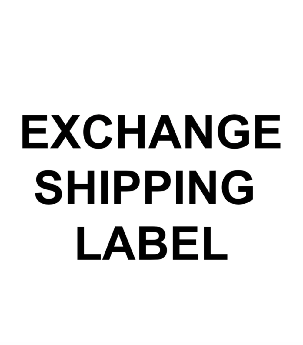 Domestic Exchange Shipping &amp; Handling Label