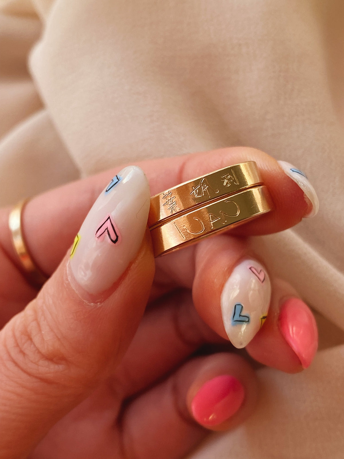 R1319 - Handwriting Ring