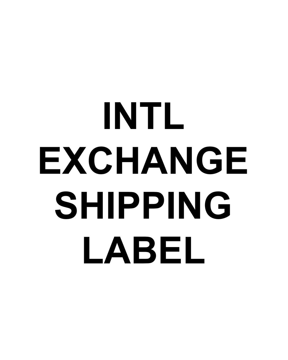 INTERNATIONAL EXCHANGE FIRST CLASS SHIPPING