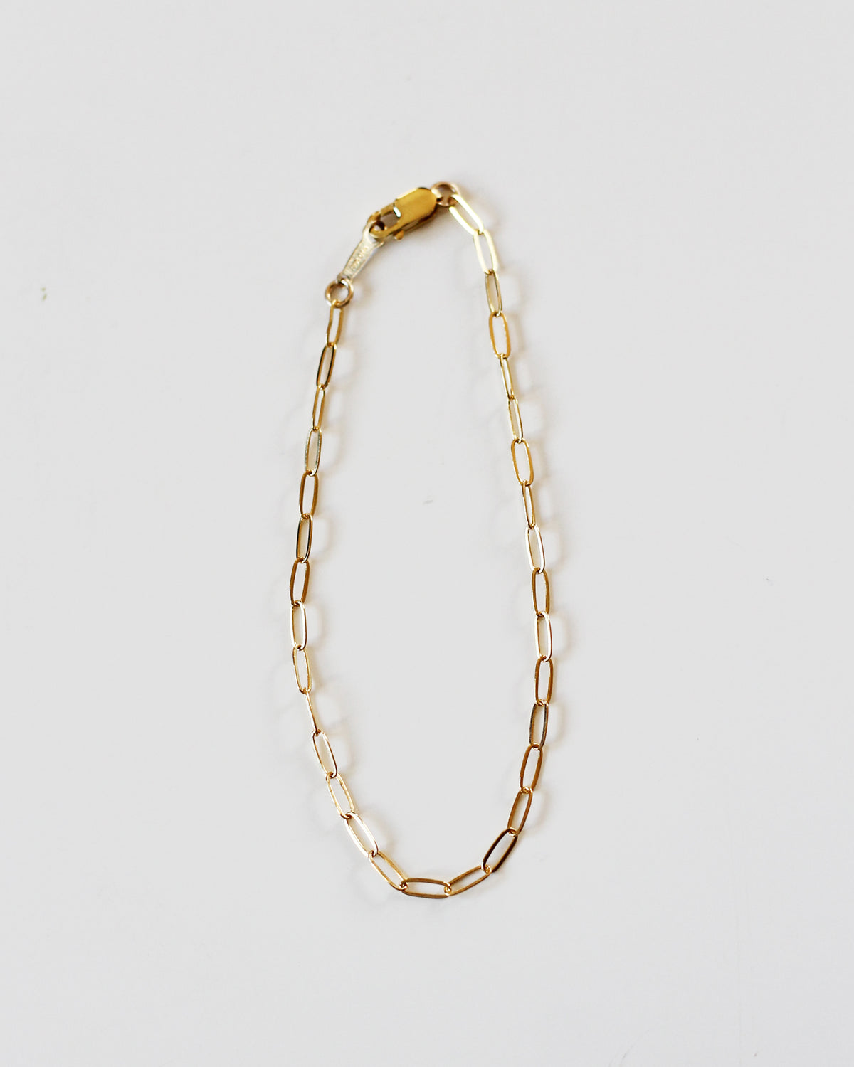 B1047 - Paper Clip Chain Bracelet