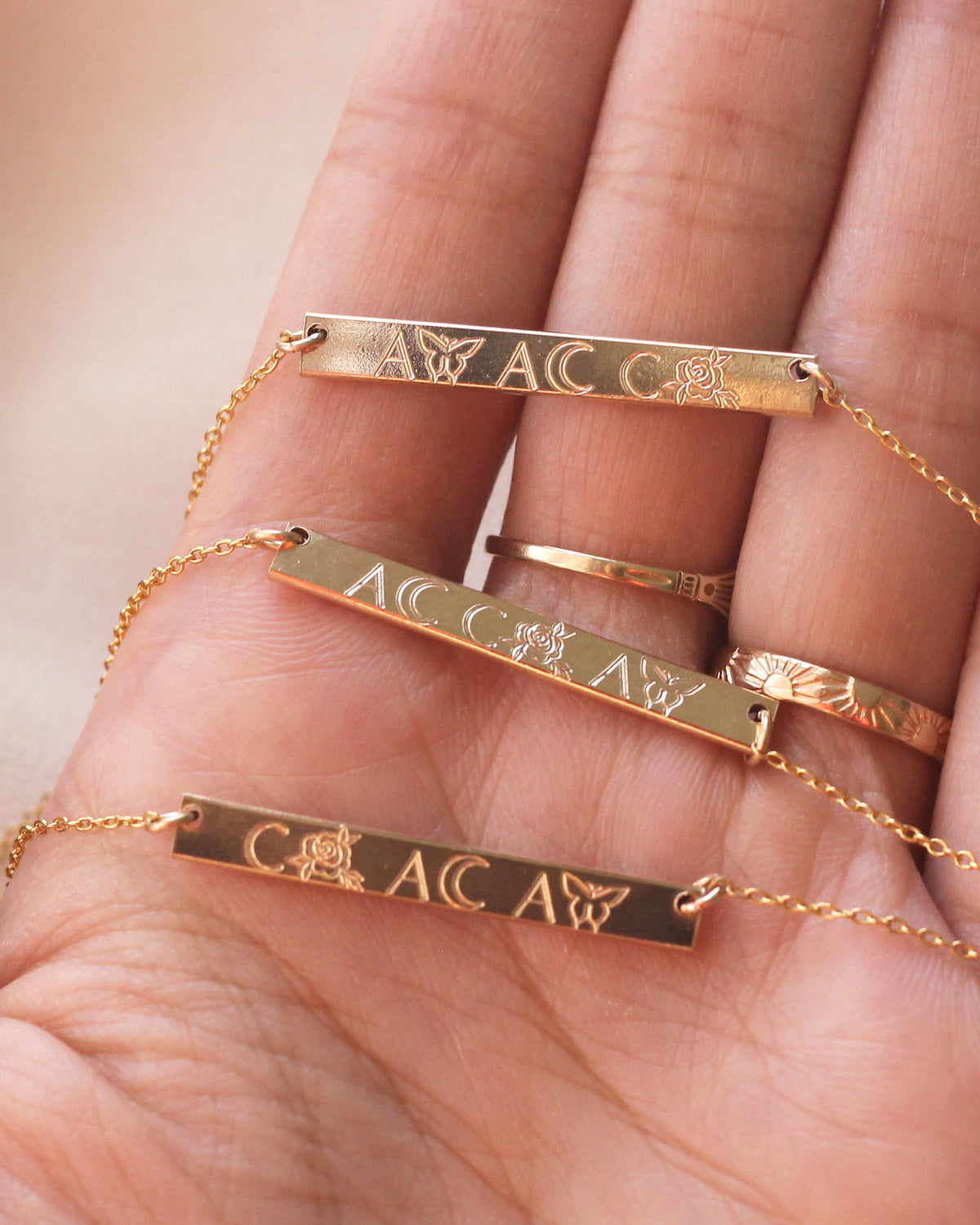 ENGRAVE N1226 - Gold Filled