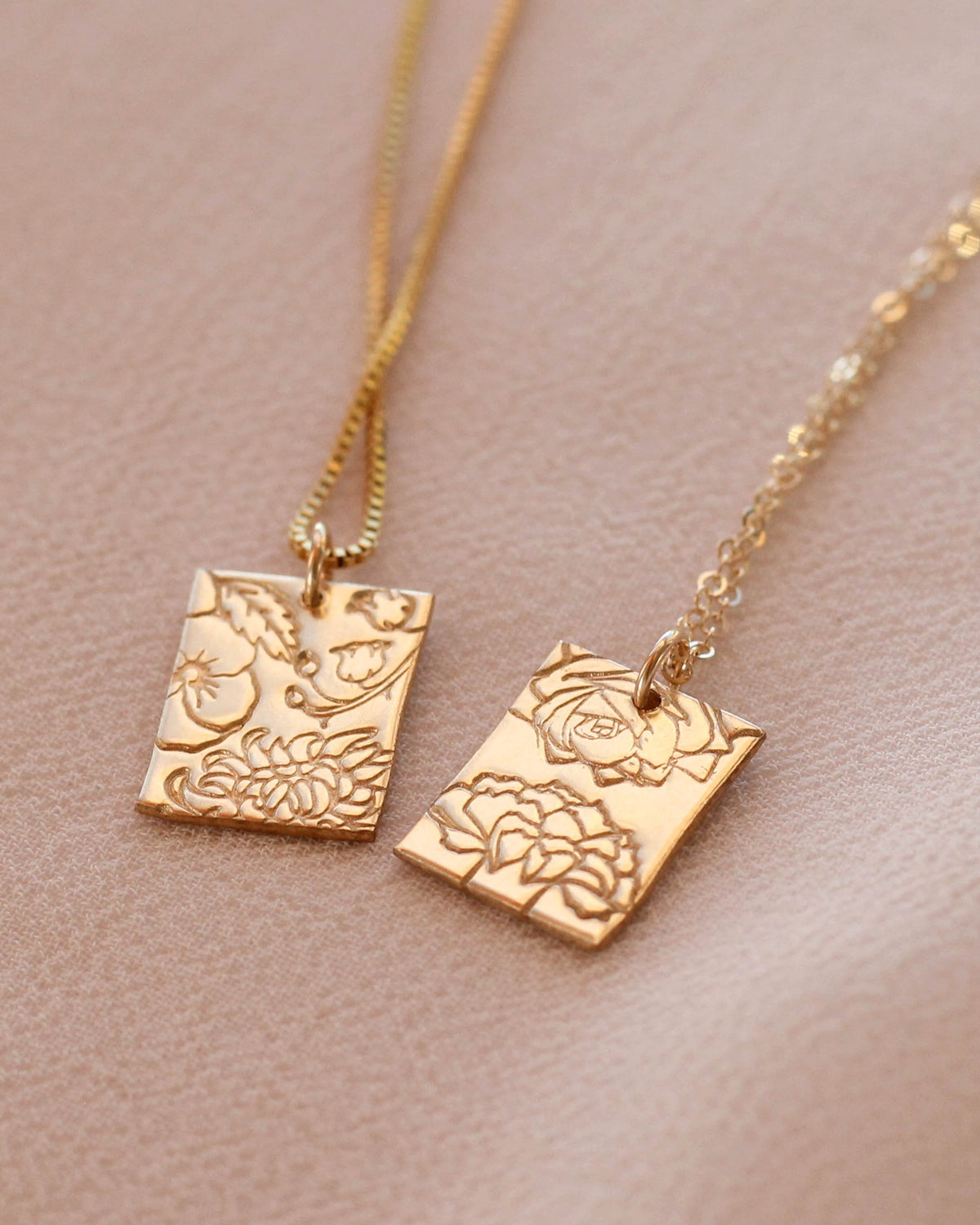 N1229 - Gold Filled - Multiple Birth Flowers