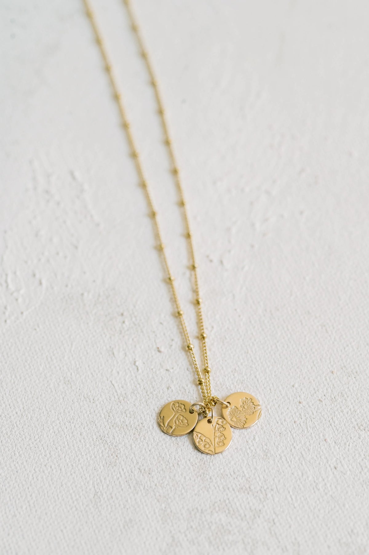 SampleA73 - Gold Fill - CHARM ONLY - April, August, May