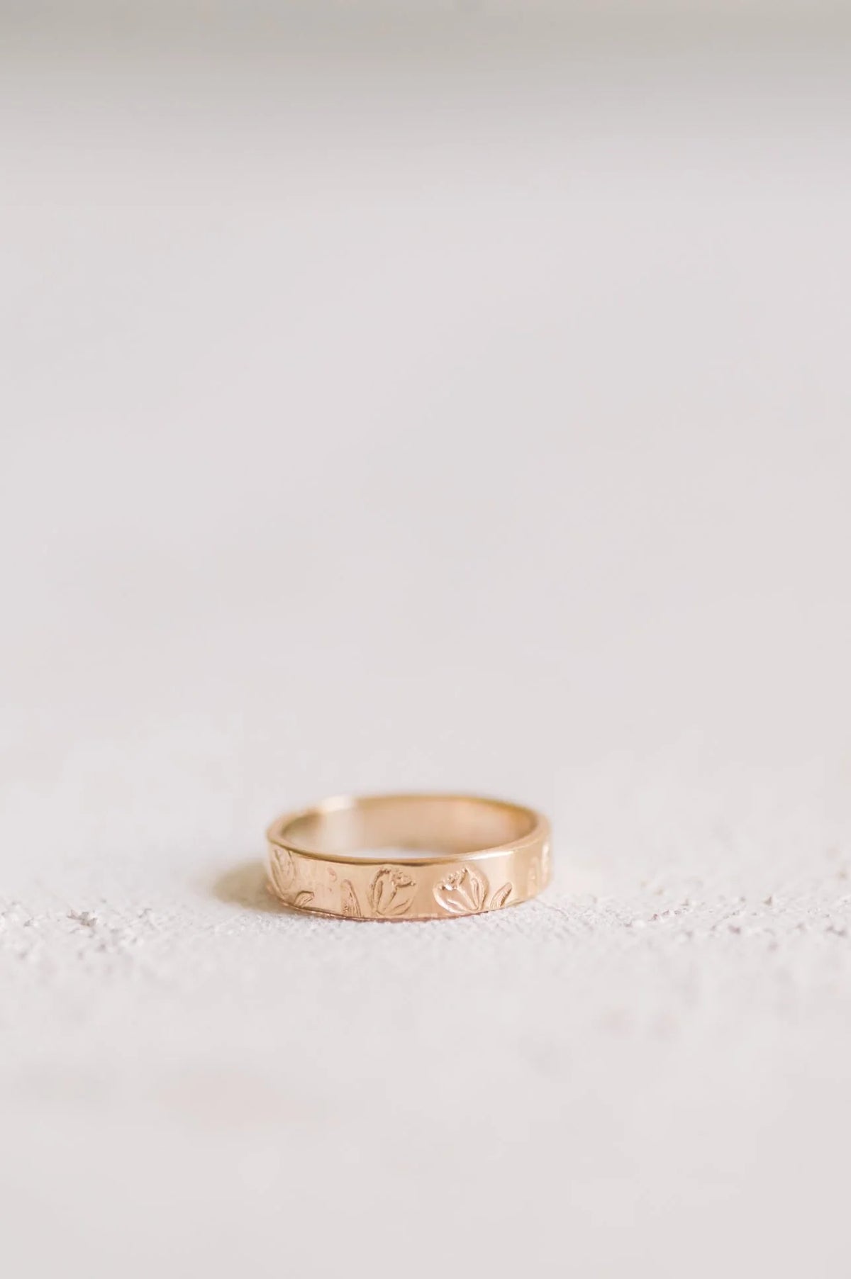 SAMPLEA13 - Gold Fill - Size 6.5 - Tulip