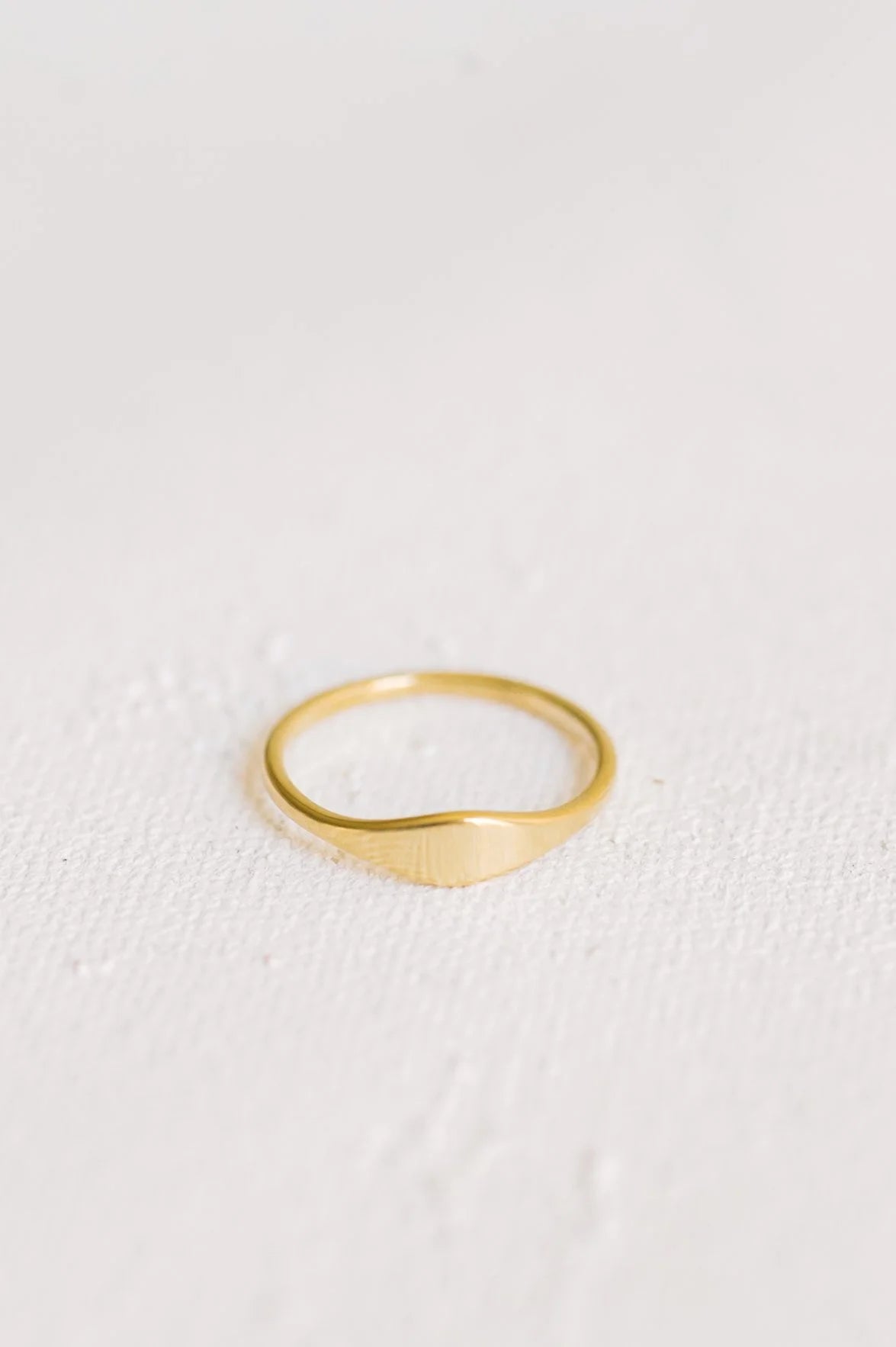 SampleA53 - Gold Plated Stainless Steel - Size 6, 7