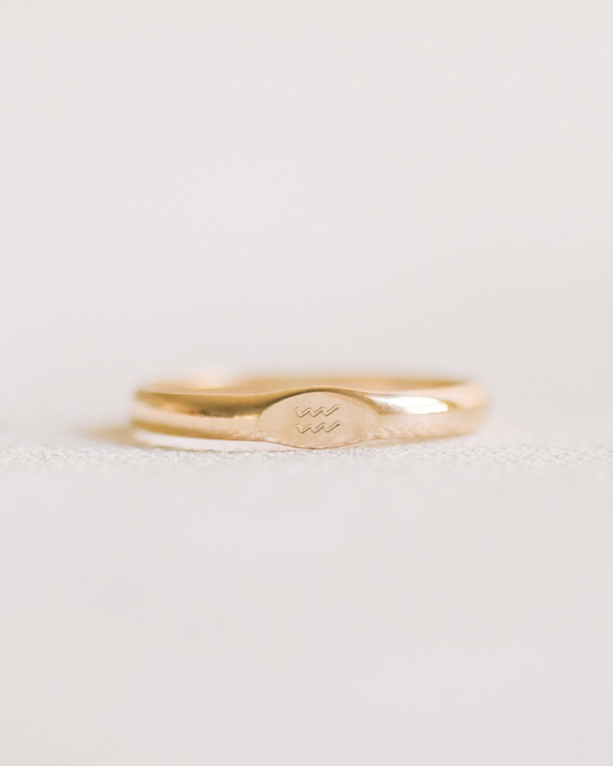 R1322 - Zodiac Signet Ring