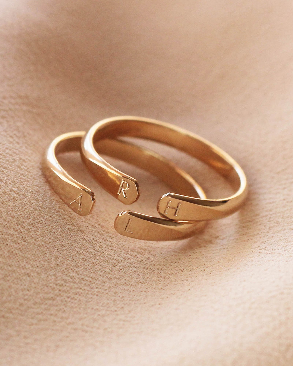 R1394 - Initials Ring