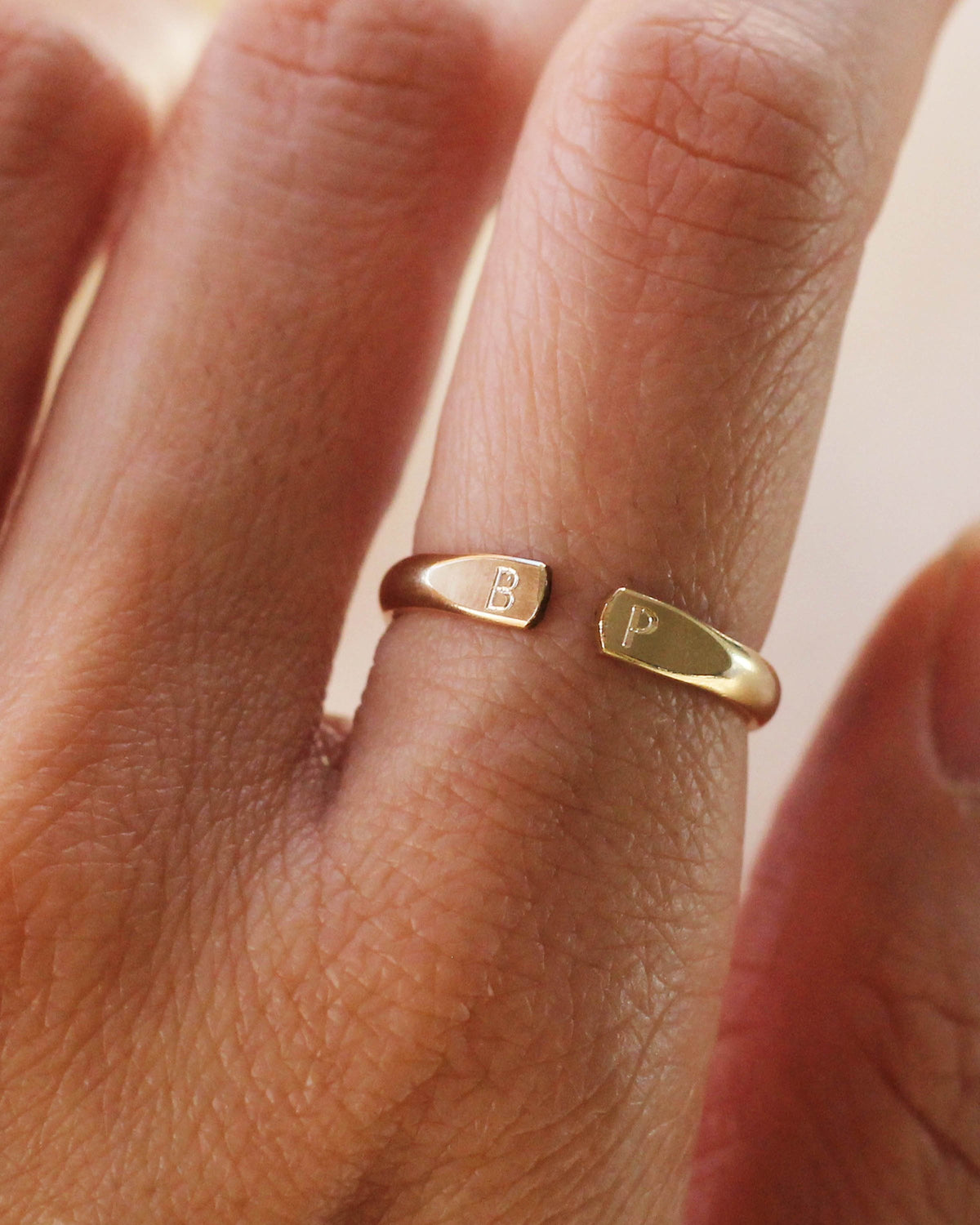 R1394 - Initials Ring