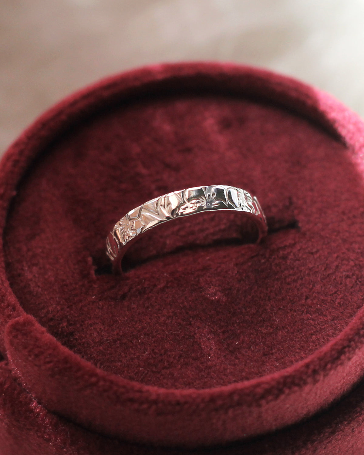 R1404 - Mini Birth Flower Ring