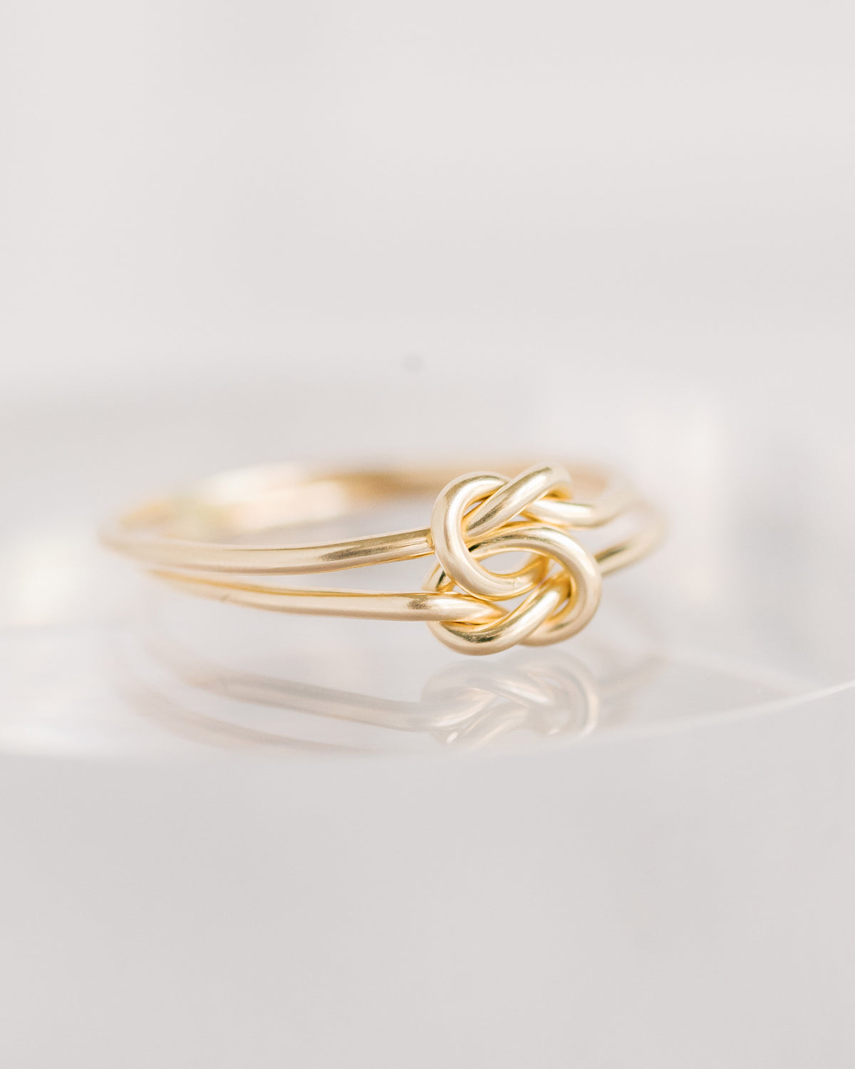 R1444 - Love Knot Ring