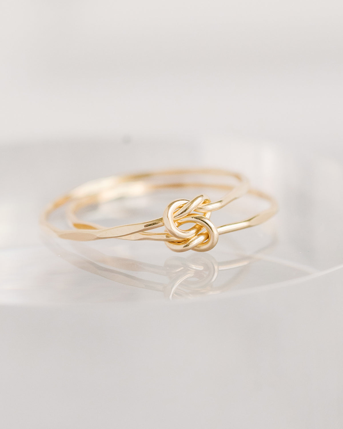 R1445 - Love Knot Ring