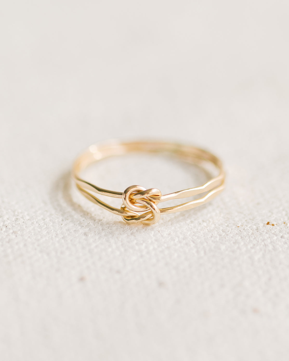 R1445 - Love Knot Ring