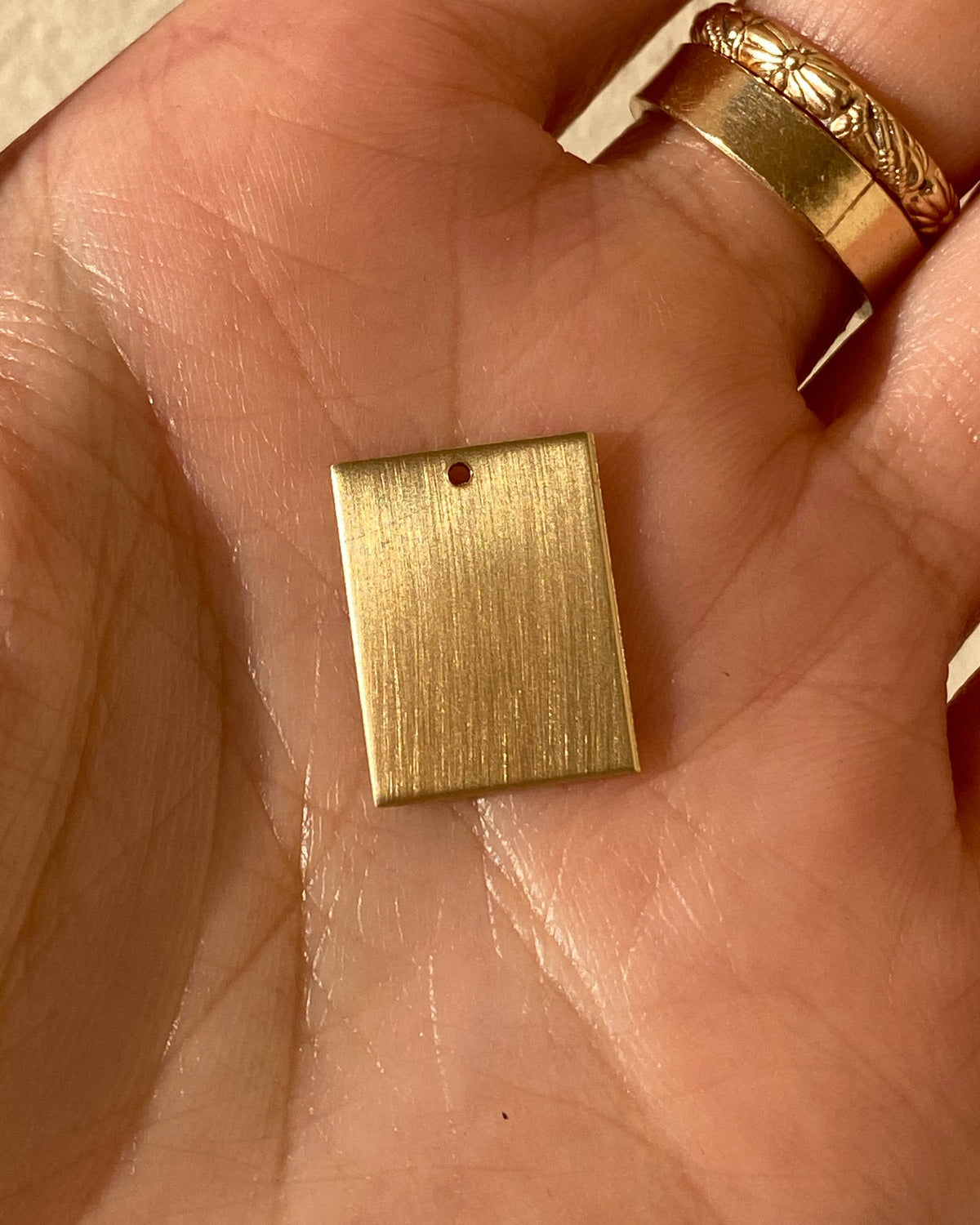 ENGRAVE N1220 - Gold Filled - Fur Baby Pendant